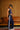 Navy Blue Tape Wide Leg Joggers - BonkersCorner