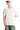 Off White Knit Double Textured Polo T-shirt - BonkersCorner