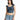 Ombre Blue Front Ruched Top - BonkersCorner