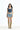 Ombre Blue Front Ruched Top - BonkersCorner