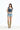 Ombre Blue Front Ruched Top - BonkersCorner