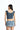 Ombre Blue Front Ruched Top - BonkersCorner