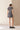 Pewter Grey Melange Polo Dress - BonkersCorner