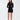 Eclipse Black Defined Cropped Jacket - BonkersCorner