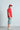 Red Oversized Utility Shirt - BonkersCorner
