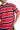 Red Rush Stripe Oversized T-shirt - BonkersCorner