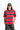 Red Rush Stripe Oversized T-shirt - BonkersCorner