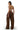 Russet Brown Track Pants - BonkersCorner