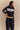 Navy Blue Flare Track Pants - BonkersCorner