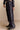 Navy Blue Flare Track Pants - BonkersCorner
