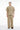 Solid Khaki Textured Pant - BonkersCorner