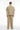 Solid Khaki Textured Pant - BonkersCorner