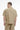 Solid Khaki Textured Shirt - BonkersCorner