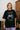 Sassy Cat Black Oversized T-Shirt - BonkersCorner