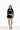 Shadow Black Tie Front Shrug - BonkersCorner