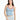 Soft Blue Contrast Halter Top - BonkersCorner