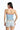 Soft Blue Contrast Halter Top - BonkersCorner