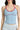 Soft Blue Contrast Halter Top - BonkersCorner