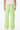 Soft Lime Wide-Leg Sweatpants - BonkersCorner