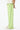 Soft Lime Wide-Leg Sweatpants - BonkersCorner