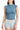 Steel Blue High Neck Top - BonkersCorner