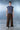 Tan Brown Sporty Deconstructed Loose Pants - BonkersCorner