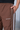 Tan Brown Tape Wide Leg Joggers - BonkersCorner