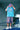 Tangled Intentions Blue Oversized T-shirt - BonkersCorner