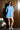Tangled Intentions Blue Oversized T-shirt - BonkersCorner
