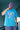 Tangled Intentions Blue Oversized T-shirt - BonkersCorner
