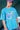 Tangled Intentions Blue Oversized T-shirt - BonkersCorner