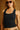 Tencel Ribbed Sable Black Modal Tank - BonkersCorner