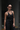 Black Pinstripe Sculpt Vest - BonkersCorner