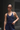 Navy Pinstripe Sculpt Vest - BonkersCorner