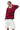 Varsity Red Rugby Polo - BonkersCorner