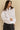 White Contour Zip Hoodie - BonkersCorner