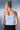 White Modal Strappy Top - BonkersCorner