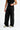 Black Sporty Deconstructed Loose Pants - BonkersCorner