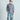 Blue Distressed Plaid Overshirt - BonkersCorner