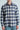 Blue Distressed Plaid Overshirt - BonkersCorner