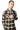 Dark Brown Plaid Regular Fit Shirt - BonkersCorner