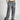 Dark Grey Melange Wide-Leg - BonkersCorner