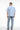 Chalk Wash Indigo Straight Fit Jeans - BonkersCorner
