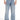 Chalk Wash Indigo Straight Fit Jeans - BonkersCorner