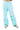 Light Blue Parachute Pants - BonkersCorner