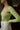 Lime Green Ribbed Square Neck Top - BonkersCorner