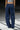 Navy Blue Sporty Deconstructed Loose Pants - BonkersCorner