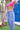 Periwinkle Wide-Leg Pants - BonkersCorner