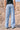 Regular Blue Wide Leg Straight Jeans - BonkersCorner