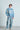 Silver Blue 07 Varsity V-Neck Sweatshirt - BonkersCorner